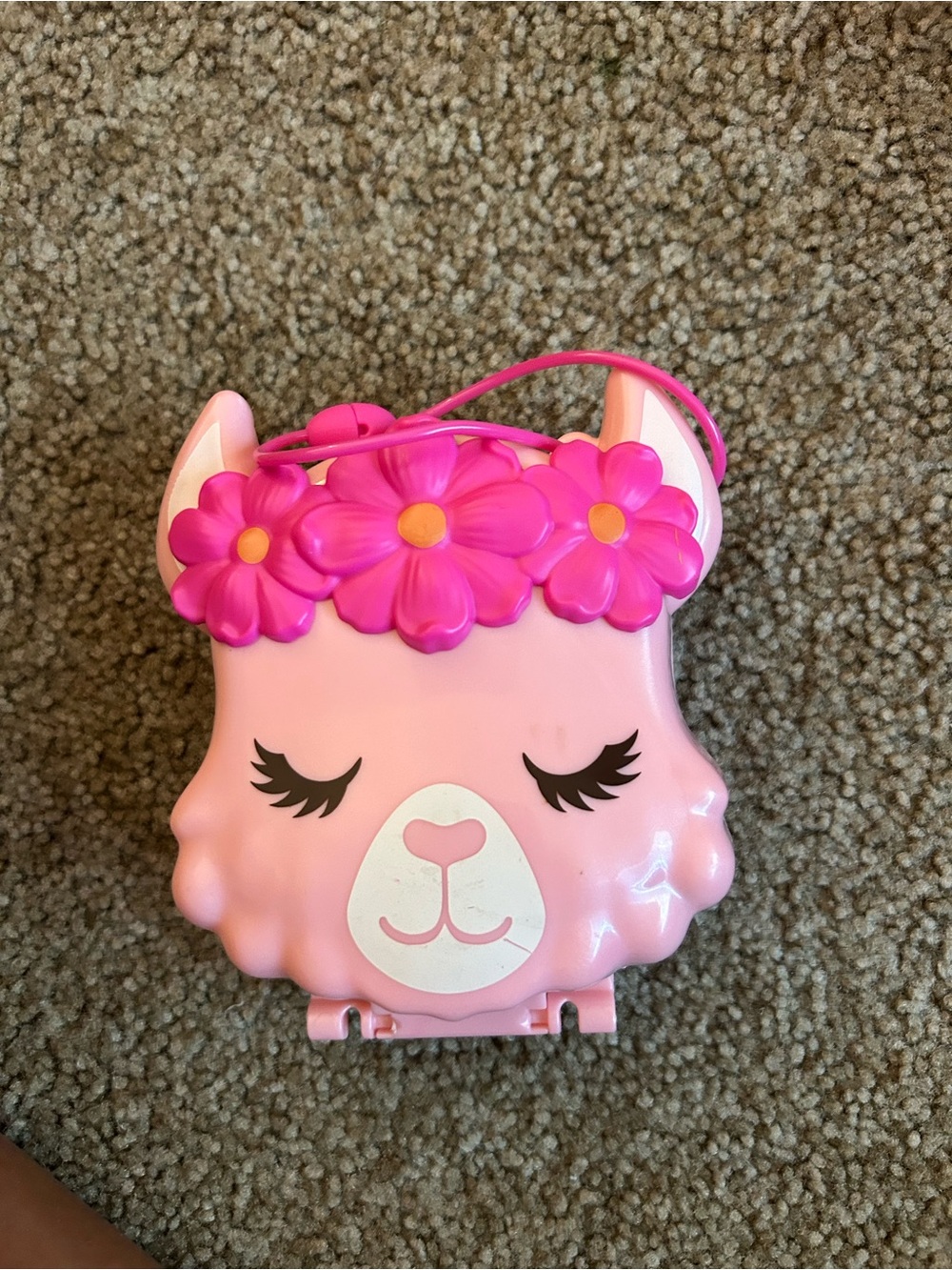 Polly Pocket Pink Llama Bag